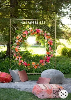 nunta decor în aer liber metal flower stand suport de flori