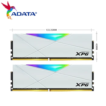 ADATA XPG SPECTRIX D50 DDR4 RGB Modul de Memorie 2x8GB 2x16GB 3200MHz U-DIMM PC4-33000 RAM Gri de Mare Viteză pentru Desktop Placa de baza