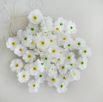 100buc Mini Mătase Flori de Cires Cap Petrecere de Nunta Decor de Vacanță Coroană de Flori False DIY Etapă Ambarcațiuni Accesorii