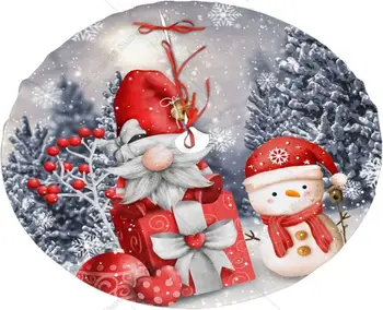 Gnomi Crăciun Pom de Crăciun Fusta pentru Crăciun, Halloween, Anul Nou, Petrecere de Vacanță Acasă Copac Mat Decor Ornamente Decor