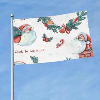 Crăciun fericit 9 în aer liber Banner Dragoste Truc Sau Trata de Lux, de Mediu prietenos