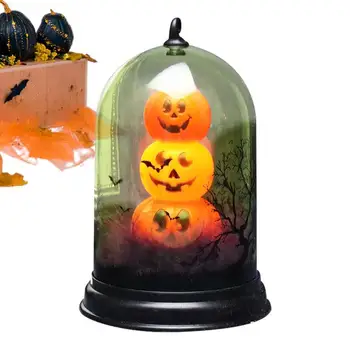 Halloween Masă Lumină de Halloween Masă LED Lantern Schelet Lumini de Dovleac Petrecere Recuzită Infricosator Halloween Lumini cu Baterii