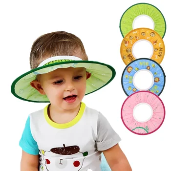 Moale Pentru Copii Copilul Se Spală Părul Scut Capace Elastice Cercul Copil Pălărie Sampon De Baie Drăguț Reglabil Duș Proteja Capac Nou