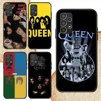 Q-Queen trupa Caz de Telefon Pentru Samsung Galaxy S21 S22 S23 Ultra S20 FE S10 Nota 20 10 shell