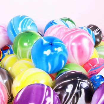 SMILY CLUB 5 10 Buc 10 Inch Pictura Agat Baloane Colorate Nor Balon cu Aer Petrecere de Ziua Ballon Decor Balony Globos