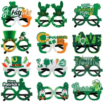 12 Stiluri de St. Patrick ' s Day Tema Decor Petrecere de Trifoi Pahare Pahare de Bere Irlandeză Serie Festival Atmosfera Decor Petrecere