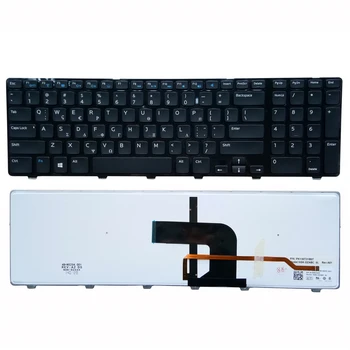 Grecia Laptop tastatura Iluminata Pentru DELL 3721 17R-5721 N3721 N5721 5721 5737 5357 00KXWP 0KXWP GK greacă Tastaturi Cu Iluminare din spate