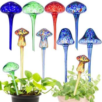 Ciuperci Auto De Udare De Sticlă Dispozitiv Automat De Plante În Creștere Bulbi De Flori De Apă Sistem De Irigare Prin Picurare Spike Grădină Consumabile