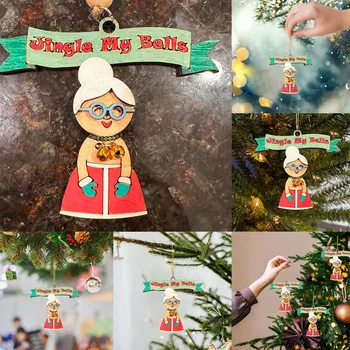2023 Jingle-Mi Clopotele Amuzant De Crăciun Ornament Crăciun Mama În Drept Clopote Pandantiv Distractiv De Crăciun Pandantiv Ornament
