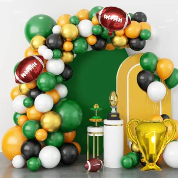 Concurs Sportiv Super Bowl Trofeu De Campion De Rugby Arcul Baloane Set Petrecere De Ziua Decor