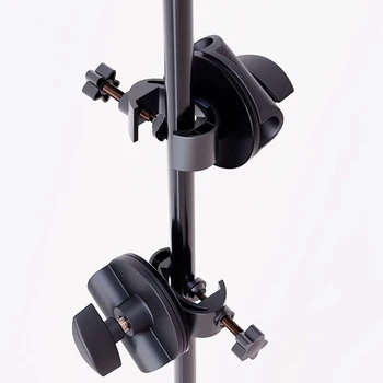 De Brand Nou Stand de Microfon Transversală de Prindere Reglabil Pentru 60-100mm Live Microfon Stand Stand Bara de Instrumente Muzicale
