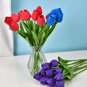 5/10buc PE Mini Tulip Simulare de Flori Decor Acasă Simulare Planta Flori Artificiale Decor de Masă pentru Flori de Nunta
