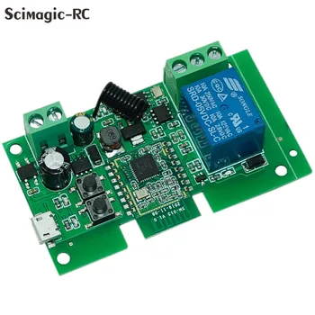 Tuya Smart Switch Module Zigbee RF Control 7-32V 85-250V 1CH Smart Home Întrerupător Senzor Cu Alexa Google Acasă Fără Coajă