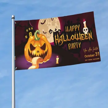 Halloween Fericit 8 Outdoor Banner Drăguț Acasă Romantism Fericit Banner Ziua De Nastere