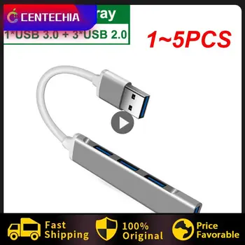 1~5PCS C HUB 3.0 de Tip C, 4 Porturi Multiple USB Splitter Adaptor OTG Pentru Macbook 13 15 de Aer Calculator PC