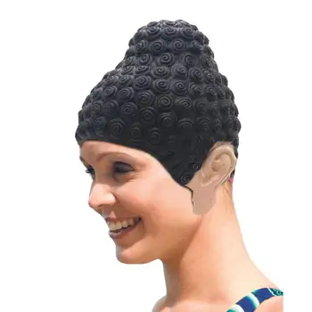 Casca De Inot Pentru Adulti Casca De Inot Pentru Femei Pălării Buddha Forma Pentru A Proteja Sanatatea Parului Ureche De Protecție Ideal Pentru Înotător Și Înot