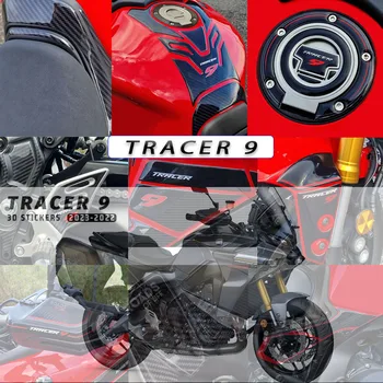 Accesorii motociclete 3D Rășină Epoxidică Autocolant Decal 3D Autocolant Pentru Yamaha Trasor 9 Tracer9 TRASOR 9 TRACER9 2022 2023 -