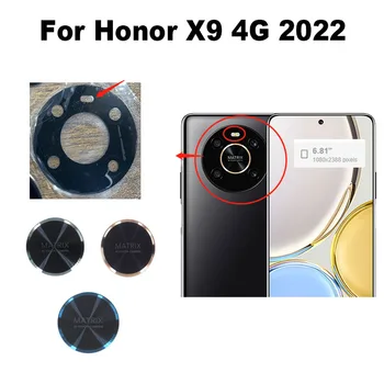 Original Pentru Huawei Honor X9 4G 2022 Spate aparat de Fotografiat Lentilă de Sticlă Camera din Spate de Sticlă Cu Adeziv Autocolant Adeziv