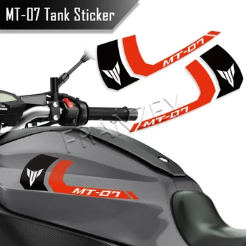 Motocicleta a Rezervorului de Combustibil Autocolant 3M Bandă Decal Logo-ul rezistent la apa Accesorii Pentru YAMAHA MT-07 MT07 mt 07
