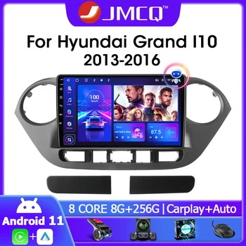 JMCQ 2Din Android 11 Stereo al Mașinii de Radio Pentru Hyundai Grand I10 2013-2016 Multimedia Player Video de Navigare GPS, 4G Carplay Audio