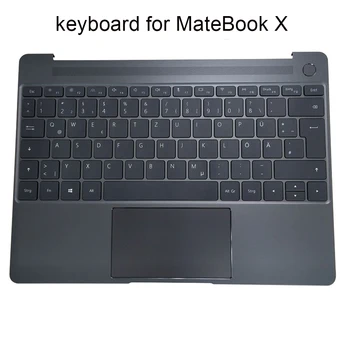 Germană zonei de Sprijin pentru mâini Tastatură cu iluminare din spate pentru Huawei MateBook X WT-W09 W19 WT-WX9 GR GE Euro tastaturi de notebook-uri de Top Caz 0KN1 1R1GE13