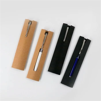 Reciclabile KraftPaper Pen Pachet Creion Cadou Sac Vrac Pachet de 50