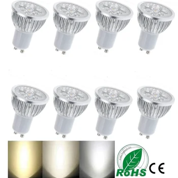 10X Super-Luminos LED-uri GU10 Bec 220V lumina Reflectoarelor Bec Înlocui Tradiționale din Bec Halogen Pentru Iluminat de Prindere Accesorii Dinastiei