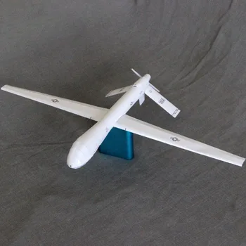 MQ1 Prădător UAV Model din Hârtie DIY Puzzle Handmade Origami Avion de Jucărie de Hârtie Model Popular de tip Boutique