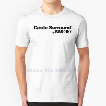 SRS Circle Surround Logo-ul de Înaltă calitate, Camasi Moda T-shirt Nou 100% Bumbac Tee