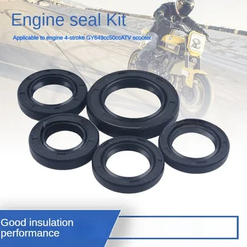 Motor Seal Kit de Etanșare Element de Costum Pentru 4 Timpi GY6 49cc motor de 50cc Pedala de Skateboard ATV-uri