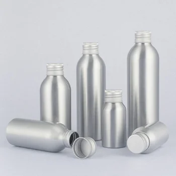 100ml/150ml Goale Sticle de Aluminiu Cu Aluminiu Capac Capace Gol Lotiune Cosmetice Sticla, Metal, Sticla Returnabile Noi 2023
