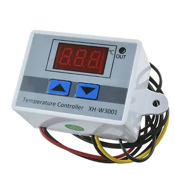 W3001 Microcalculator Digital al Temperaturii Termostat 12/ 220V cu Sondă de Căldură Rece Temp Termostat de Control Comutator