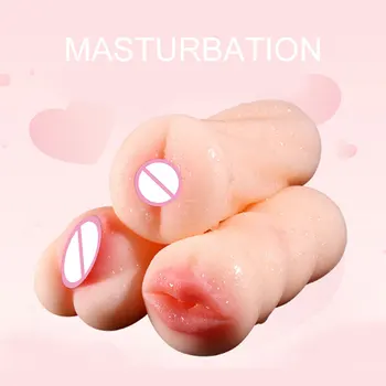 Cel Mai Bun De Vânzare De Sex Masculin Masturbator? pentru Om Realist Silicon Vagin Imitație de Bunuri pentru Adulți Bărbați Jucarii Masturbari Vagine?mastubator