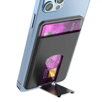 Magnetic Deținătorii De Carduri Cu Standuri ForMagsafe Pentru IPhone11 12 13 14 Pro Max Magnet Cartelei De Telefon Sac De Adsorbție Accesorii