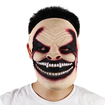 Teroare, Groază Latex Mască Completă Casca Machiaj De Halloween Petrecere De Recuzită Cosplay Cu Dinți