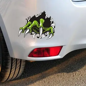Fantoma gheara Cap Motociclete Auto Autocolant Auto Car Styling Decor Accesorii Auto Pentru Masina Barei de protecție Faruri Fereastră Mașină de Gheață