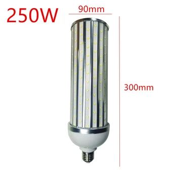 Bec LED Aluminiu coajă lampa 250W 110V 220V B22 E26 E27 E39 E40 LED-uri de Porumb lumina lampă de stradă Rece Alb Cald