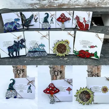 Vitralii DIY muntos Mozaic Kit de Artizanat lucrate Manual Ciuperci Vitralii Ambarcațiunile de Arte și Meserii de Floarea-soarelui