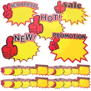 250pcs Vânzare Tag-uri Garaj de Vânzări de stabilire a Prețurilor Semn Preț Promoțional Semn de Garaj de Vânzări