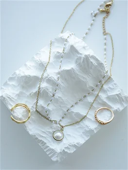 Bijuterii rack de afișare creative de vârf alb gips bijuterii tava de stocare cercei bijuterii fotografie a afișa elemente de recuzită